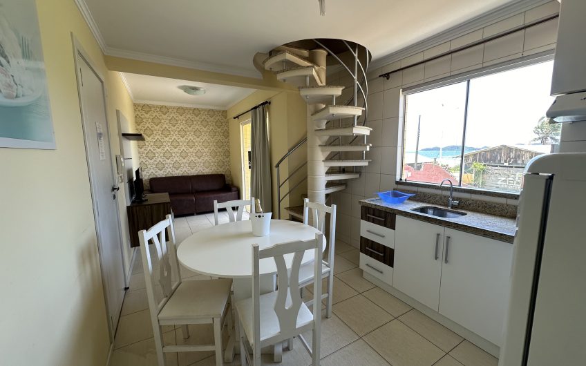 Apartamento lateral mar em Bombas – Residencial Estrela do Mar